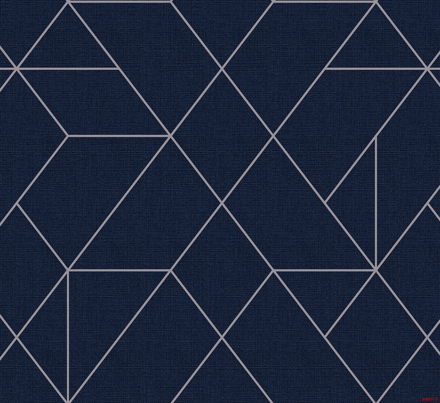 Giấy dán tường kẻ chéo màu xanh đậm Albany 6804-3